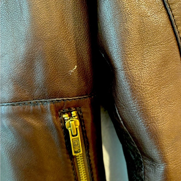 Women’s Wilson’s Leather Brown Leather Jacket - Picture 6 of 6